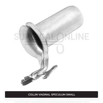 Collin Vaginal Speculum, Small Size 1 1/4" (3.0 cm) X 3 3/4" (9.5 cm)