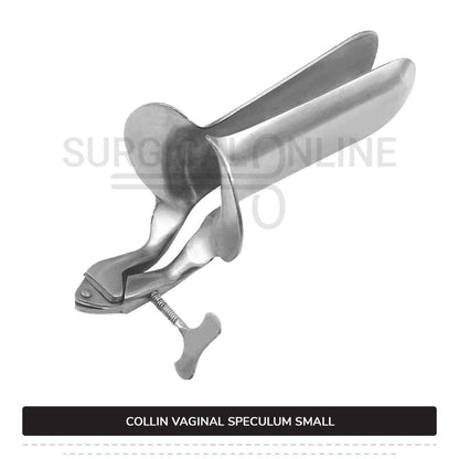 Collin Vaginal Speculum, Small Size 1 1/4" (3.0 cm) X 3 3/4" (9.5 cm)