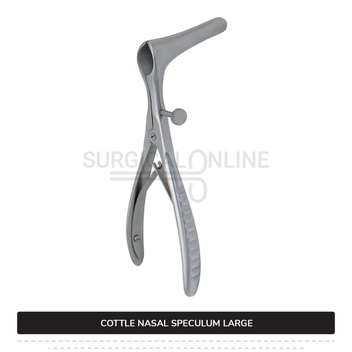 Cottle Septum Speculum Large 6″ (15.2 cm), With Set Screw, Narrow 75mm Long Blades