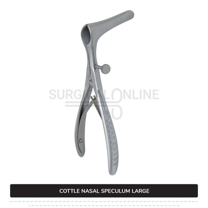 Cottle Septum Speculum Large 6″ (15.2 cm), With Set Screw, Narrow 75mm Long Blades