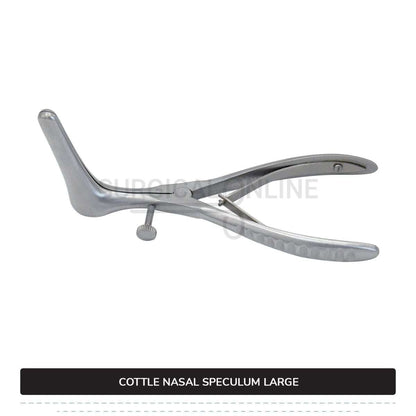 Cottle Septum Speculum Large 6″ (15.2 cm), With Set Screw, Narrow 75mm Long Blades