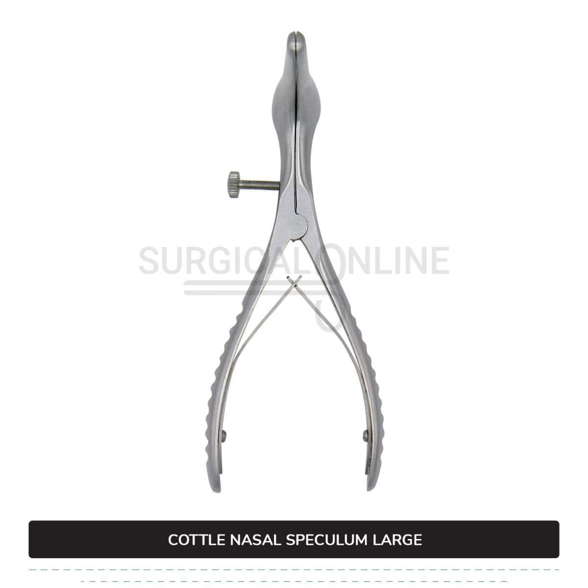Cottle Septum Speculum Large 6″ (15.2 cm), With Set Screw, Narrow 75mm Long Blades