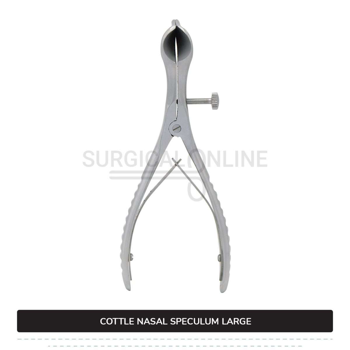 Cottle Septum Speculum Large 6″ (15.2 cm), With Set Screw, Narrow 75mm Long Blades