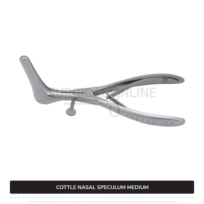 Cottle Septum Speculum Medium 6″ (15.2 cm), With Set Screw, Narrow 50mm Long Blades