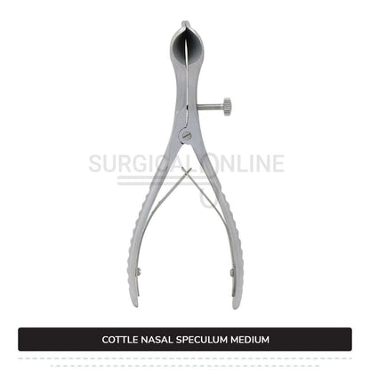 Cottle Septum Speculum Medium 6″ (15.2 cm), With Set Screw, Narrow 50mm Long Blades