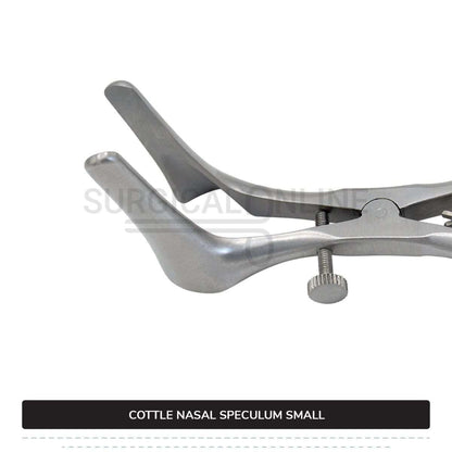 Cottle Septum Speculum Small 6" (15.2 cm), With Set Screw, Narrow 35mm Long Blades