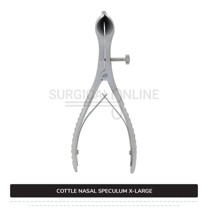 Cottle Septum Speculum X-Large 6″ (15.2 cm), With Set Screw, Narrow 90mm Long Blades