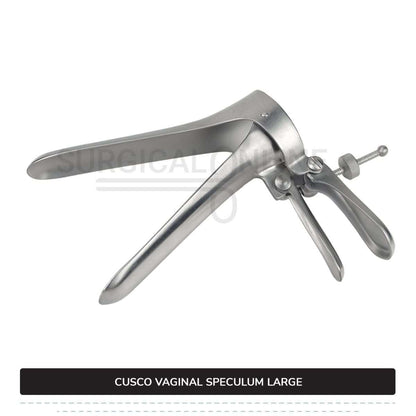Cusco Vaginal Speculum Large, With Side Screw, 1 3/8" (3.5 cm) X 4 1/2" (11.4 cm)