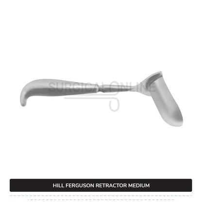 Hill Ferguson Rectal Retractor Medium 8 3/5" (21.8cm) Long, 1" (2.6 cm) X 2 3/4" (7.0 cm) Blades Surgical Veterinary