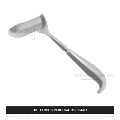 Hill Ferguson Rectal Retractor Small 8 1/2" (21.6cm) Long, 7/8" (2.2 cm) X 2 1/2" (6.4 cm) Blades Surgical Veterinary
