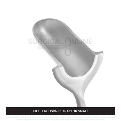Hill Ferguson Rectal Retractor Small 8 1/2" (21.6cm) Long, 7/8" (2.2 cm) X 2 1/2" (6.4 cm) Blades Surgical Veterinary