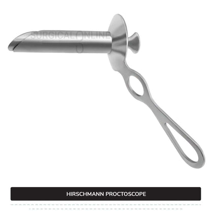 Hirschman Proctoscope, 5" (12.7 cm) Long X 9/10" (2.4 cm), Outer Diameter