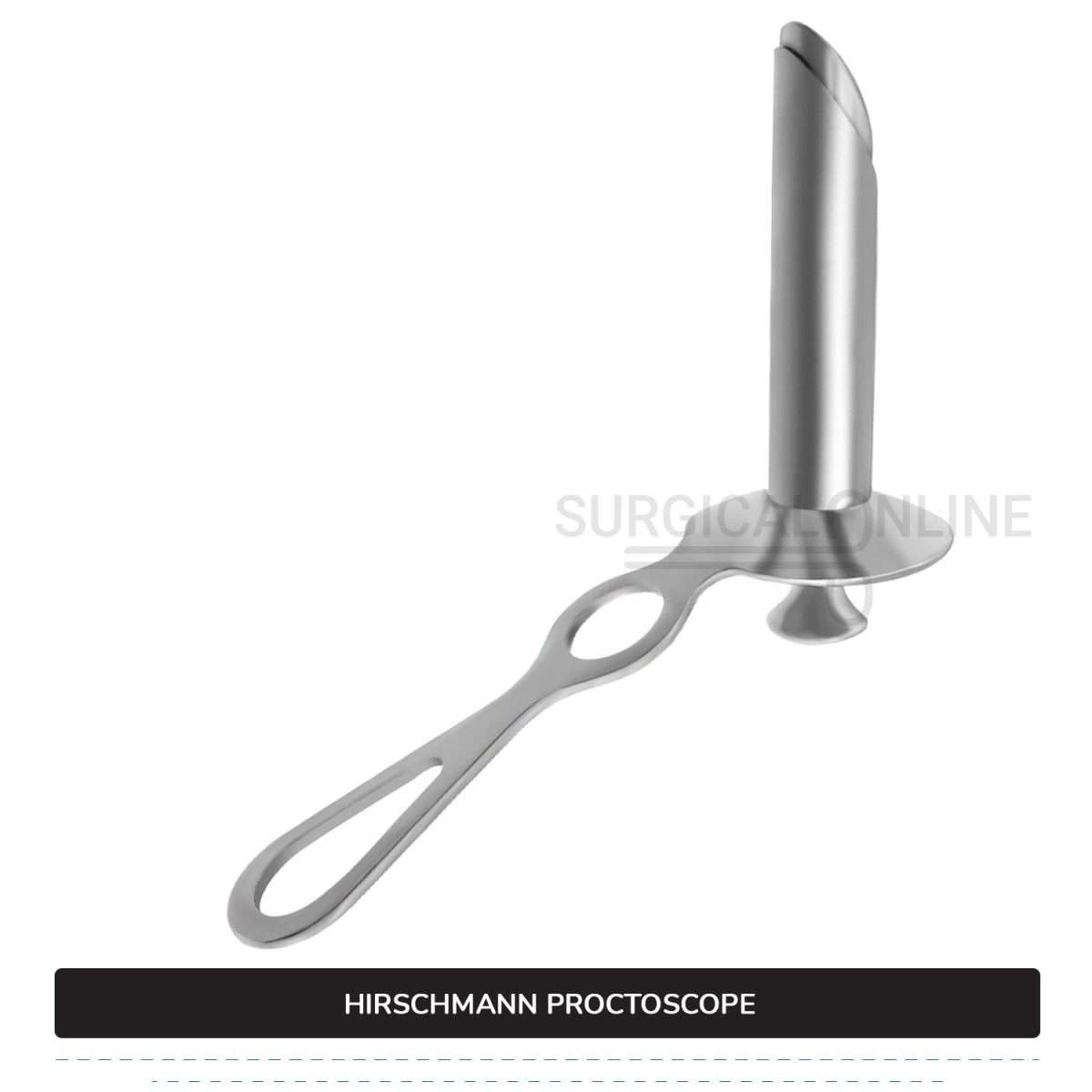 Hirschman Proctoscope, 5" (12.7 cm) Long X 9/10" (2.4 cm), Outer Diameter
