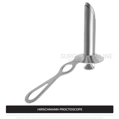 Hirschman Proctoscope, 5" (12.7 cm) Long X 9/10" (2.4 cm), Outer Diameter