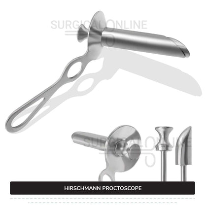 Hirschman Proctoscope, 5" (12.7 cm) Long X 9/10" (2.4 cm), Outer Diameter