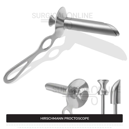 Hirschman Proctoscope, 5" (12.7 cm) Long X 9/10" (2.4 cm), Outer Diameter