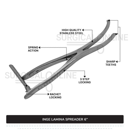 Inge Lamina Spreader 6"