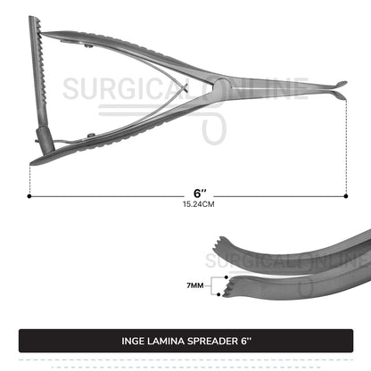 Inge Lamina Spreader 6"