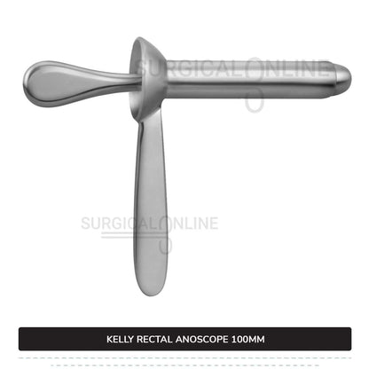 Kelly Anal Anoscope, 4" (10 cm) Long X 7/8" (2.2 cm), Outer Diameter With Obturator Rectal Speculum