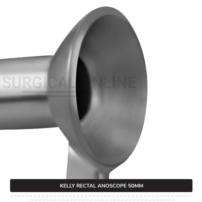 Kelly Rectal Anoscope, 2" (5.0 cm) Long X 7/8" (2.2 cm), Outer Diameter With Obturator Anal Speculum