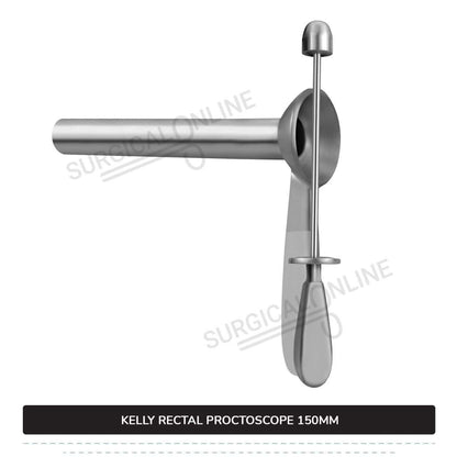 Kelly Rectal Proctoscope, 5.5" (14.0 cm) Long X 7/8" (2.2 cm), Outer Diameter With Obturator Anal Speculum