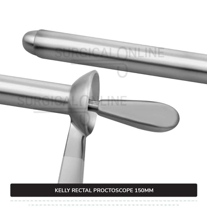 Kelly Rectal Proctoscope, 5.5" (14.0 cm) Long X 7/8" (2.2 cm), Outer Diameter With Obturator Anal Speculum