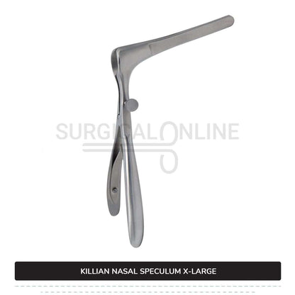 Killian Nasal Speculum X-Large 6" (15.2 cm), With Set Screw, 3.50" (8.9 cm) Long Blades