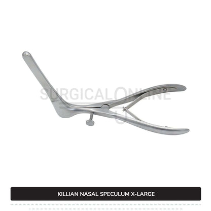Killian Nasal Speculum X-Large 6" (15.2 cm), With Set Screw, 3.50" (8.9 cm) Long Blades
