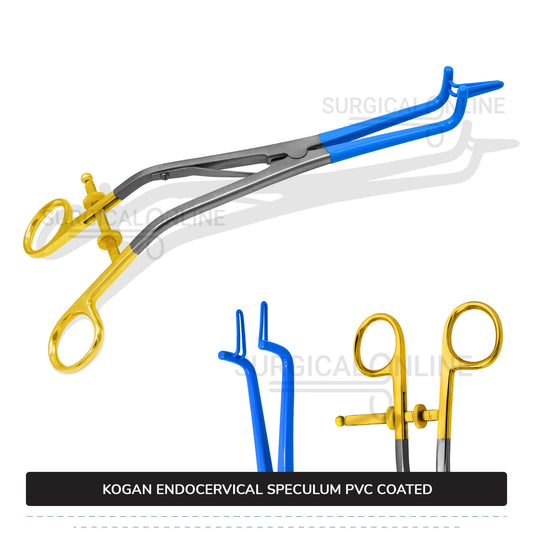 Kogan Endocervical Speculum 9.5" ( Blue Coated )