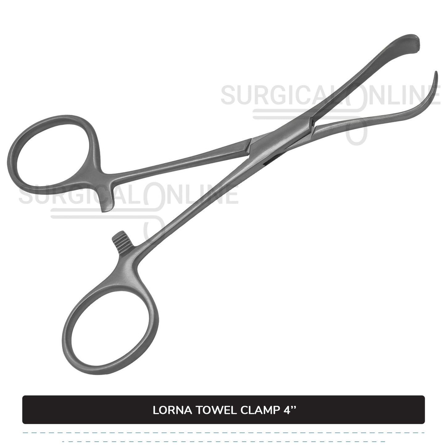 Lorna Towel Clamp 4"