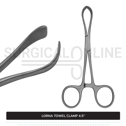 Lorna Towel Clamp 4.5"