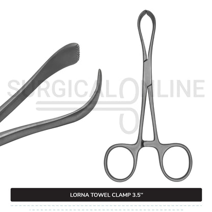 Lorna Towel Clamp 3.5"