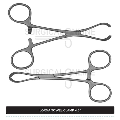 Lorna Towel Clamp 4.5"