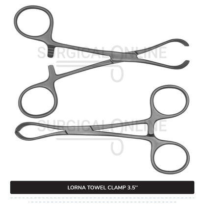 Lorna Towel Clamp 3.5"