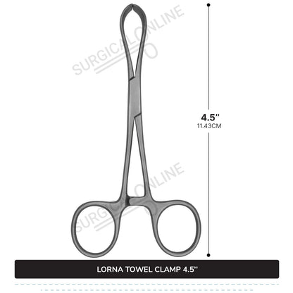 Lorna Towel Clamp 4.5"