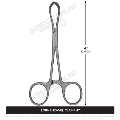 Lorna Towel Clamp 4"