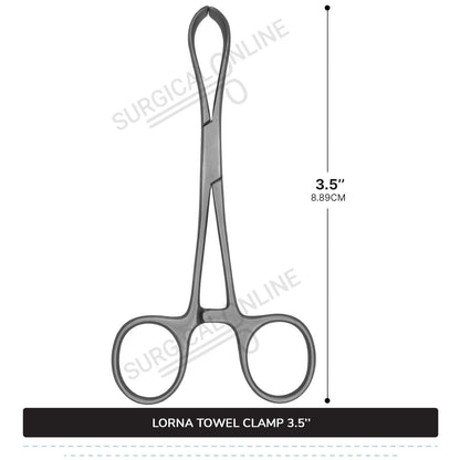 Lorna Towel Clamp 3.5"