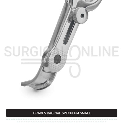 Graves Vaginal Speculum Small, 3/4" (1.9 cm) X 3" (8 cm)