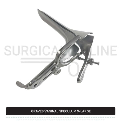 Set of 3 Pcs Grave Vaginal Speculum Small, Medium, & Large OB/Gyne Surgical