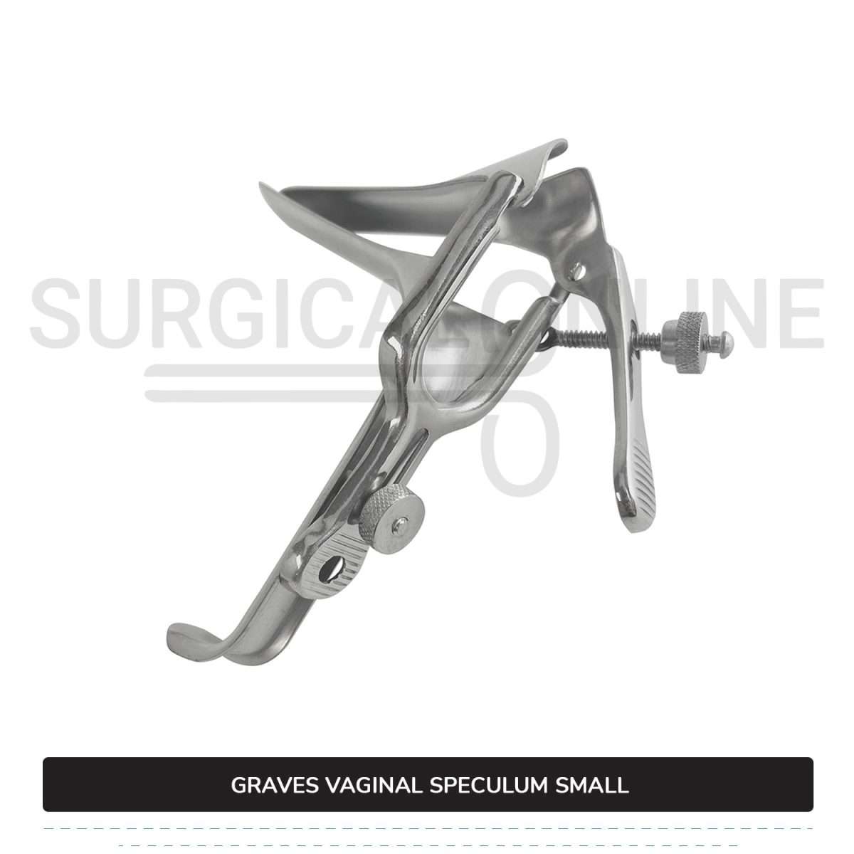 Graves Vaginal Speculum Small, 3/4" (1.9 cm) X 3" (8 cm)