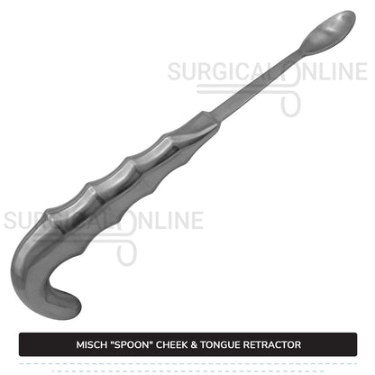 Misch "Spoon" Cheek & Tongue Retractor 8.5''
