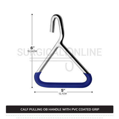 Ob Chain Handle For Calf Pulling Stainless Steel Cattle Birth Delivery Surgical Veterinary Instruments