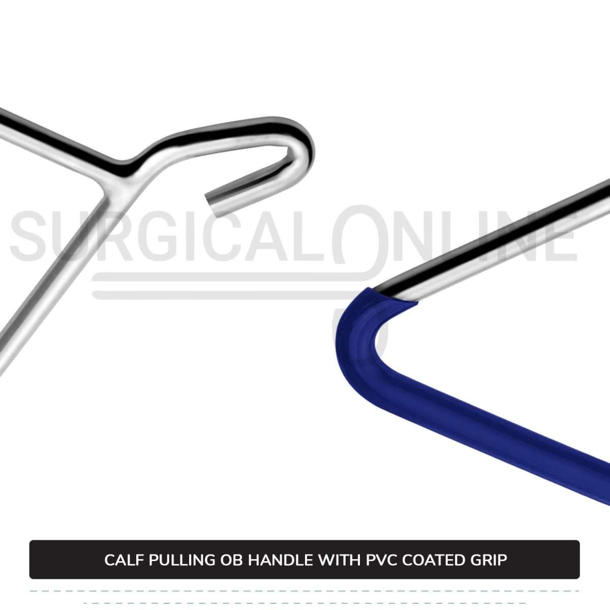 Ob Chain Handle For Calf Pulling Stainless Steel Cattle Birth Delivery Surgical Veterinary Instruments