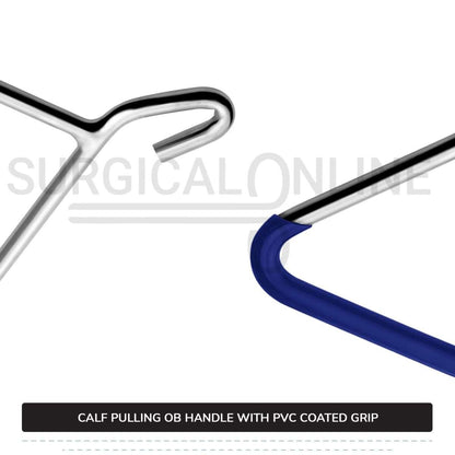 Ob Chain Handle For Calf Pulling Stainless Steel Cattle Birth Delivery Surgical Veterinary Instruments
