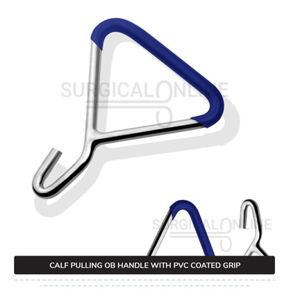 Ob Chain Handle For Calf Pulling Stainless Steel Cattle Birth Delivery Surgical Veterinary Instruments