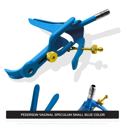 Lletz Coated Pederson Vaginal Speculum Small, 1/2" (1.3 cm) X 3" (7.6 cm)
