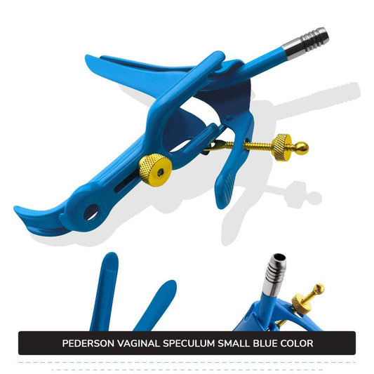 Lletz Coated Pederson Vaginal Speculum Small, 1/2" (1.3 cm) X 3" (7.6 cm)