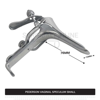 Pederson Vaginal Speculum Small, 1/2" (1.3 cm) X 3" (7.6 cm)