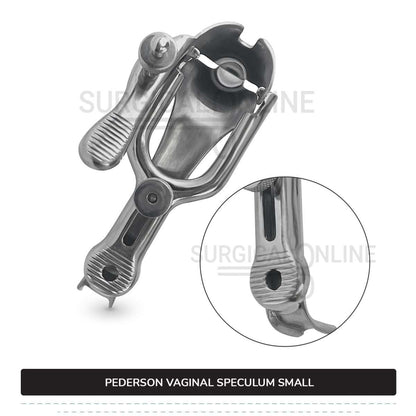 Pederson Vaginal Speculum Small, 1/2" (1.3 cm) X 3" (7.6 cm)