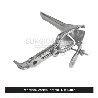Set of 4 Pcs Pederson Vaginal Speculum Small, Medium, Large, & X-Large OB/Gyne Surgical